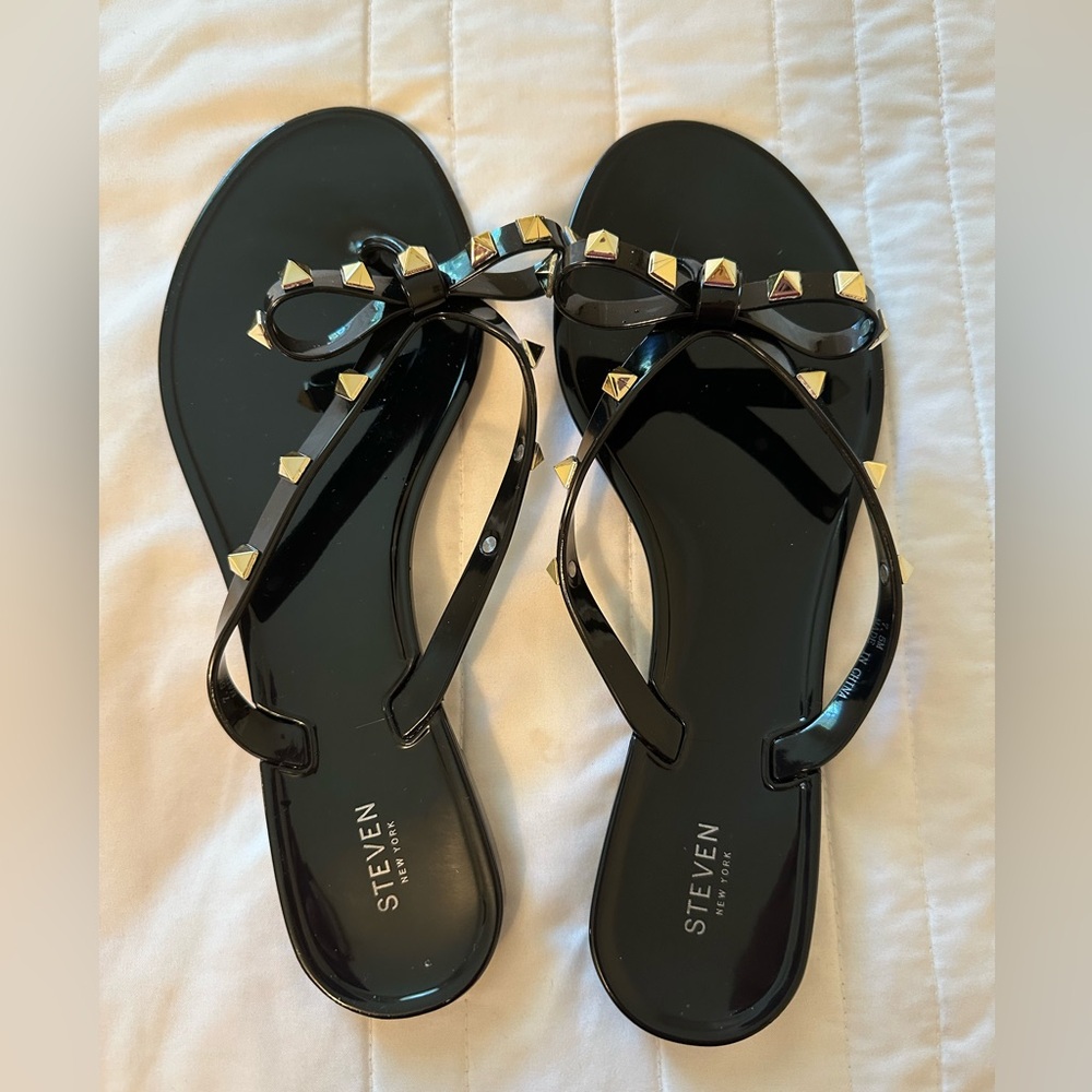 Steven Studded Flip Flops